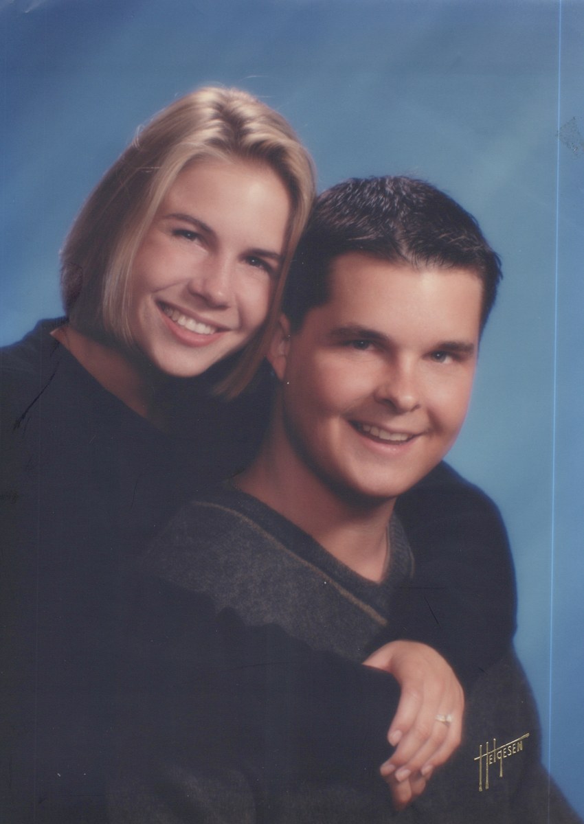 Bekki and Shannon Kennedy in their early years together.